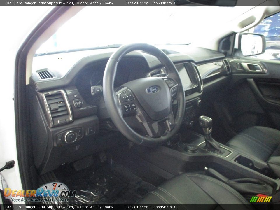 2020 Ford Ranger Lariat SuperCrew 4x4 Oxford White / Ebony Photo #26