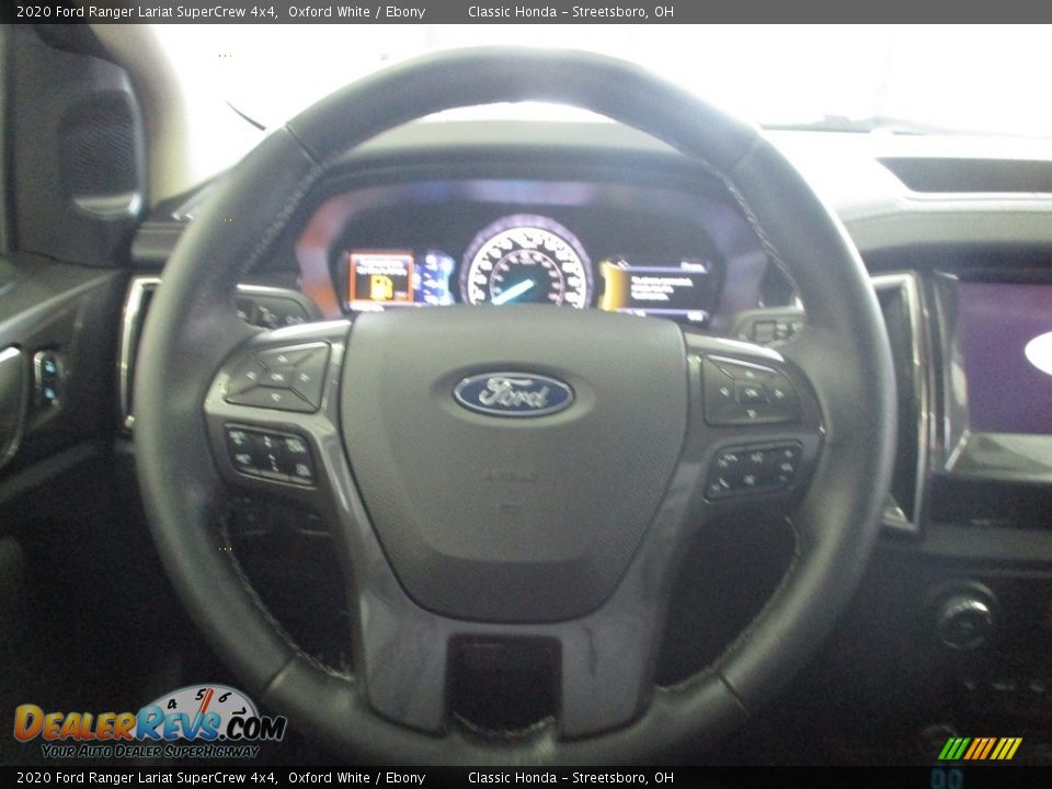 2020 Ford Ranger Lariat SuperCrew 4x4 Oxford White / Ebony Photo #29
