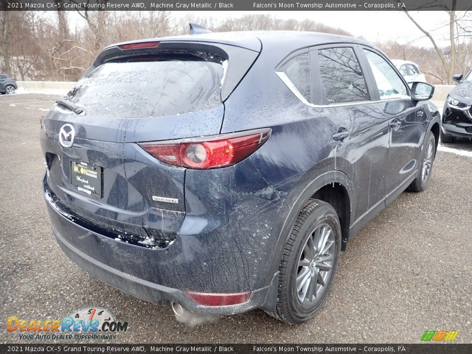 2021 Mazda CX-5 Grand Touring Reserve AWD Machine Gray Metallic / Black Photo #2