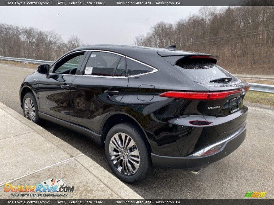 2021 Toyota Venza Hybrid XLE AWD Celestial Black / Black Photo #2