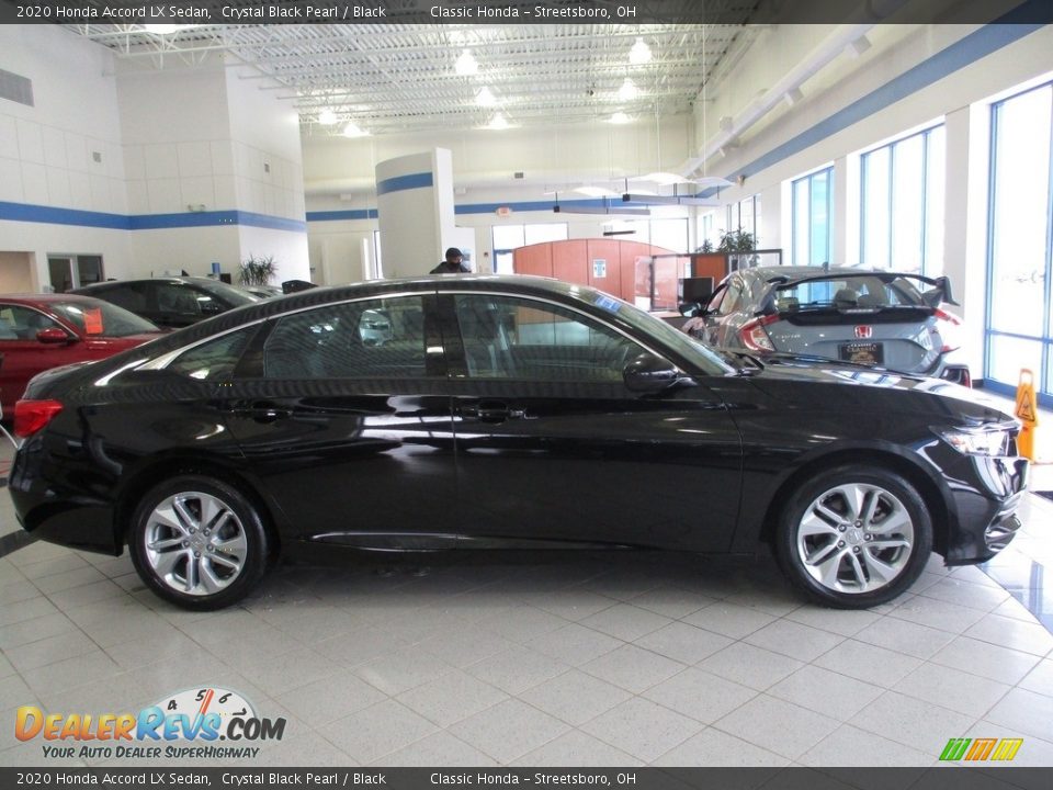 2020 Honda Accord LX Sedan Crystal Black Pearl / Black Photo #4