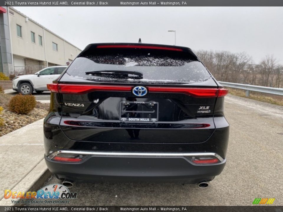 2021 Toyota Venza Hybrid XLE AWD Celestial Black / Black Photo #14