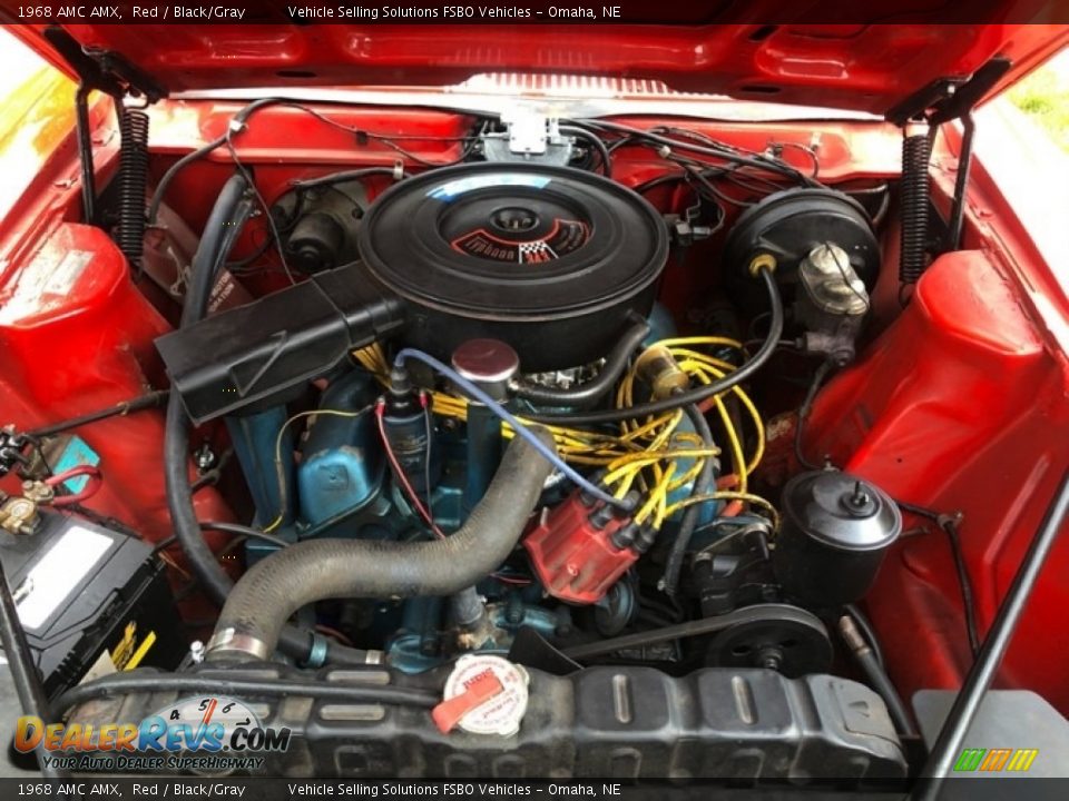 1968 AMC AMX  343 cid OHV 16-Valve V8 Engine Photo #4