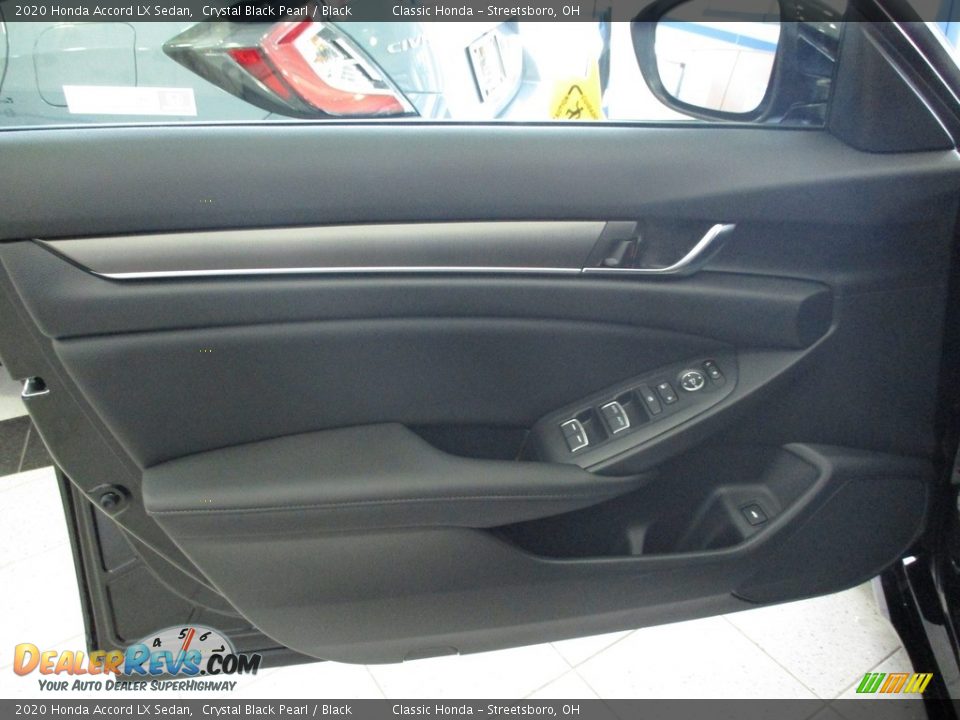 2020 Honda Accord LX Sedan Crystal Black Pearl / Black Photo #25