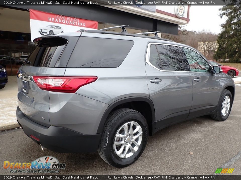 2019 Chevrolet Traverse LT AWD Satin Steel Metallic / Jet Black Photo #2