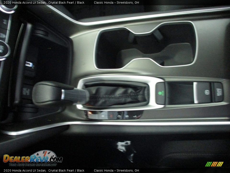 2020 Honda Accord LX Sedan Crystal Black Pearl / Black Photo #33