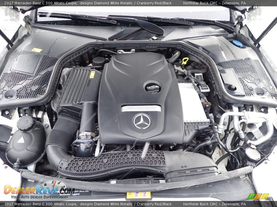 2017 Mercedes-Benz C 300 4Matic Coupe 2.0 Liter DI Turbocharged DOHC 16-Valve VVT 4 Cylinder Engine Photo #2