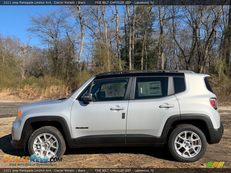 Glacier Metallic 2021 Jeep Renegade Limited 4x4 Photo #4