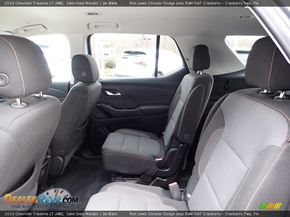 2019 Chevrolet Traverse LT AWD Satin Steel Metallic / Jet Black Photo #13
