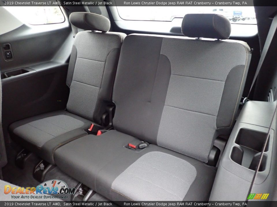 2019 Chevrolet Traverse LT AWD Satin Steel Metallic / Jet Black Photo #14