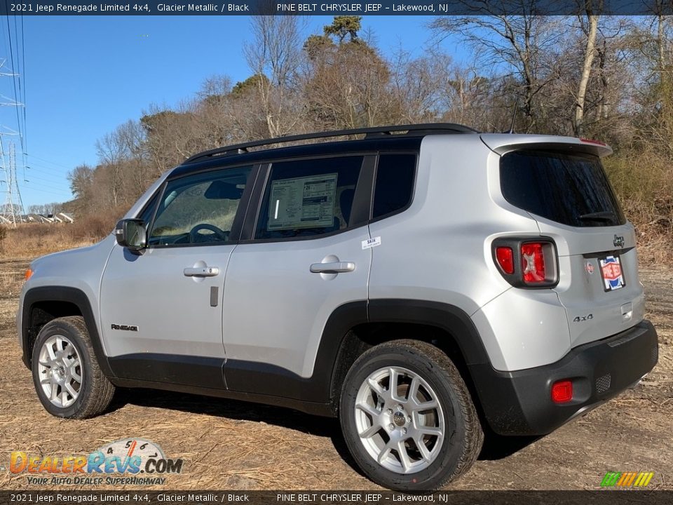 2021 Jeep Renegade Limited 4x4 Glacier Metallic / Black Photo #6