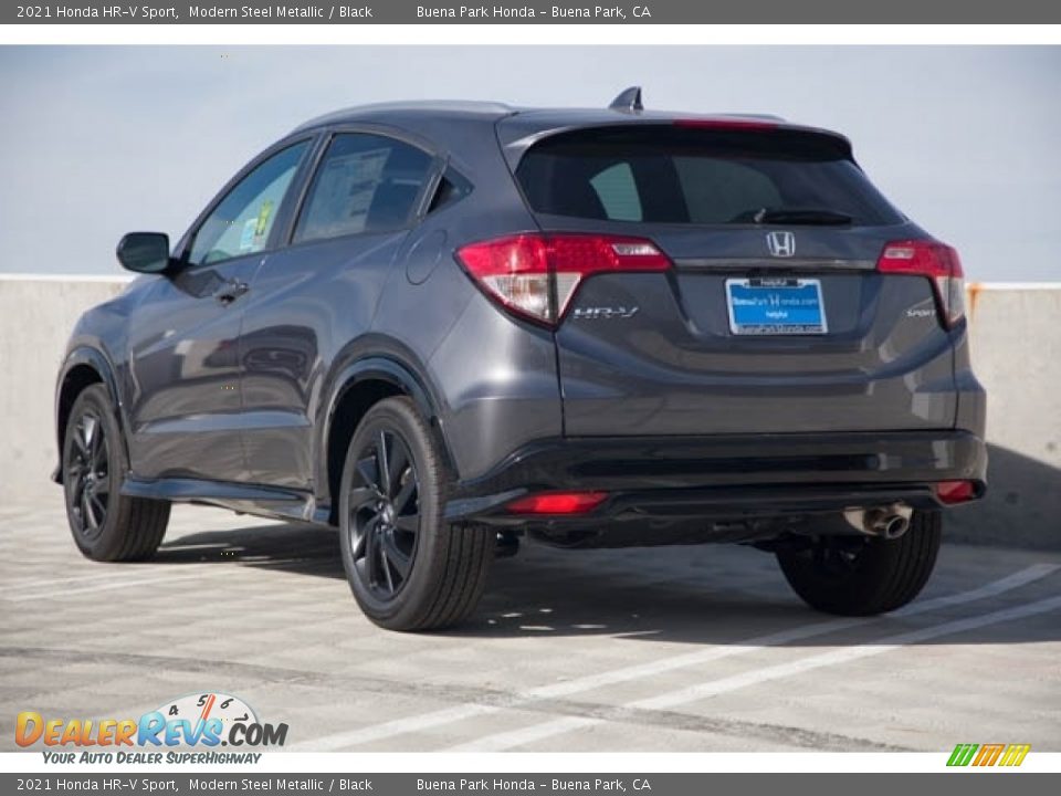 2021 Honda HR-V Sport Modern Steel Metallic / Black Photo #2