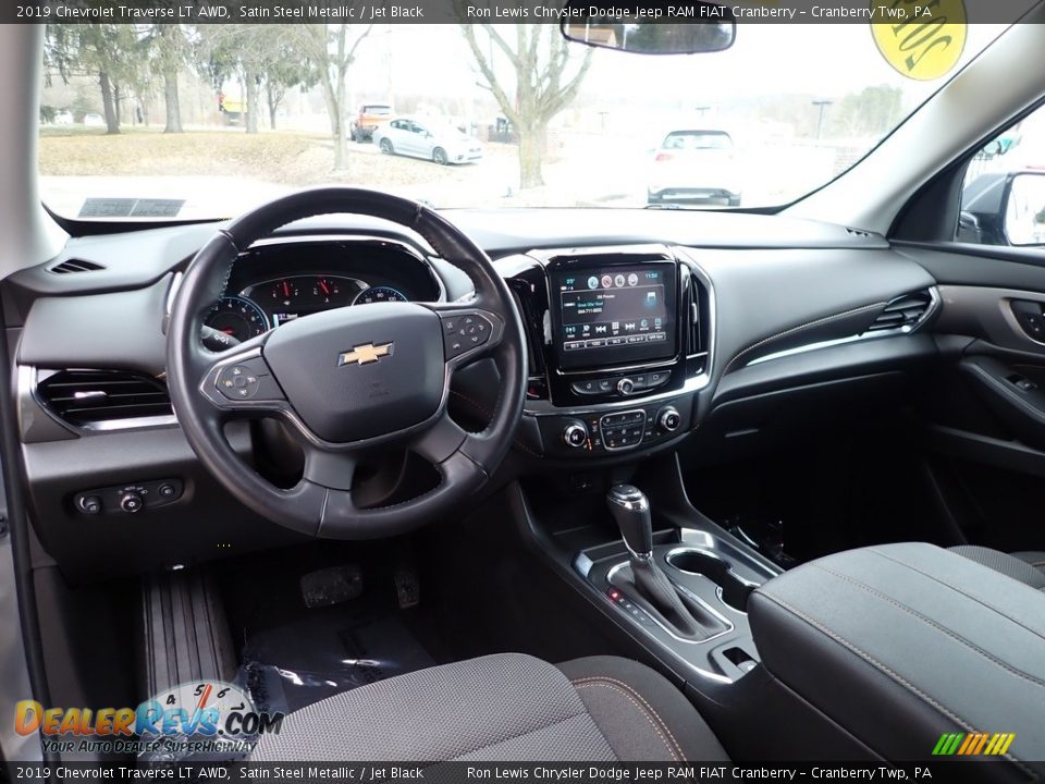 2019 Chevrolet Traverse LT AWD Satin Steel Metallic / Jet Black Photo #15