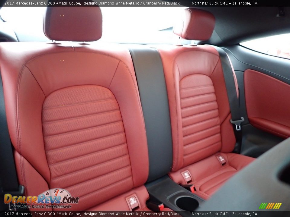 Rear Seat of 2017 Mercedes-Benz C 300 4Matic Coupe Photo #9