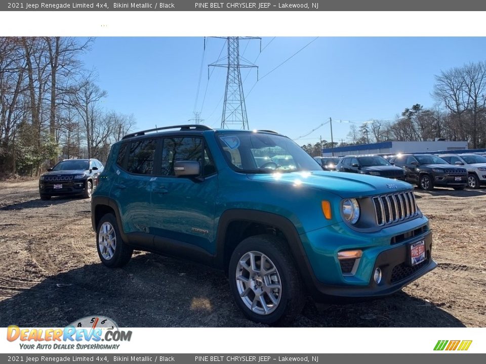 2021 Jeep Renegade Limited 4x4 Bikini Metallic / Black Photo #1