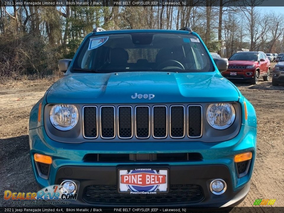 2021 Jeep Renegade Limited 4x4 Bikini Metallic / Black Photo #3