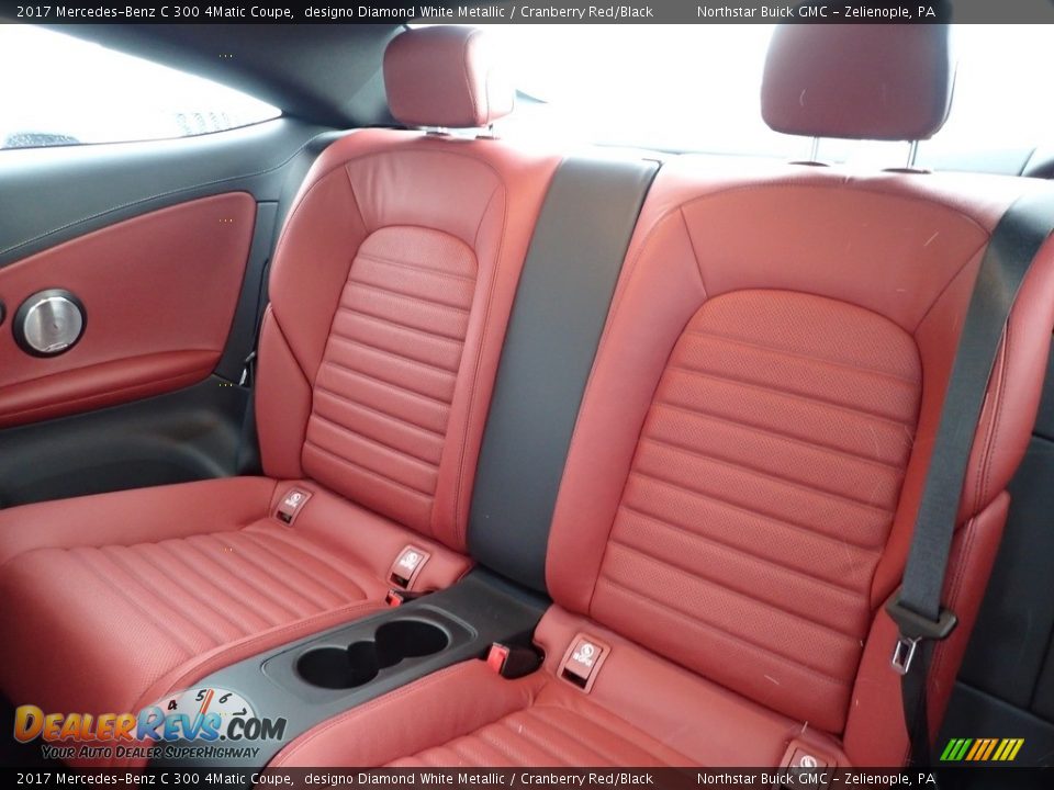 Rear Seat of 2017 Mercedes-Benz C 300 4Matic Coupe Photo #18