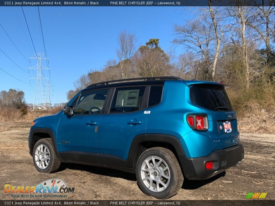 2021 Jeep Renegade Limited 4x4 Bikini Metallic / Black Photo #6