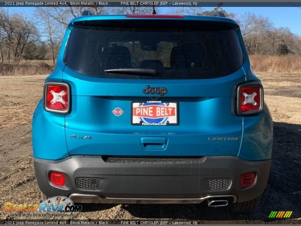 2021 Jeep Renegade Limited 4x4 Bikini Metallic / Black Photo #7