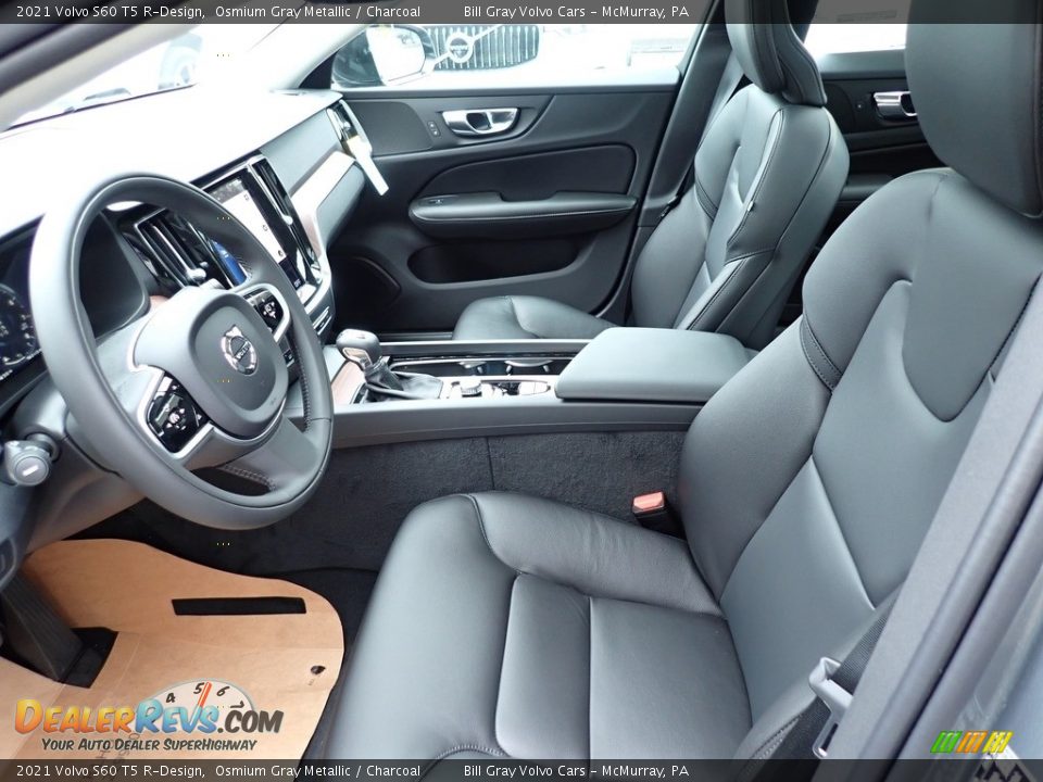 Charcoal Interior - 2021 Volvo S60 T5 R-Design Photo #7