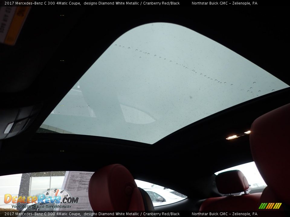 Sunroof of 2017 Mercedes-Benz C 300 4Matic Coupe Photo #26