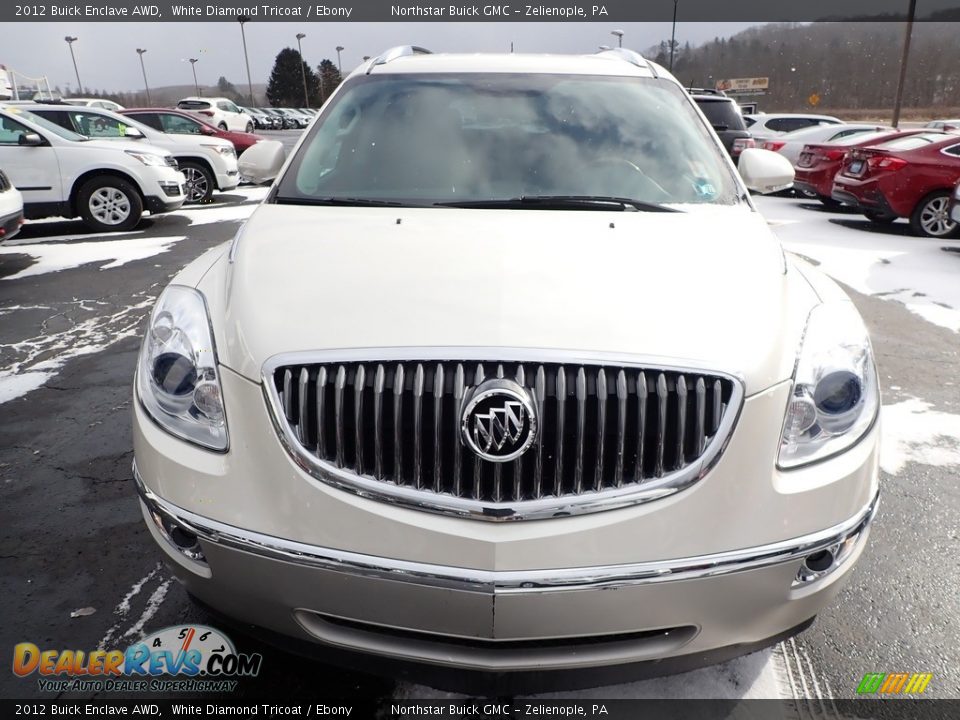 2012 Buick Enclave AWD White Diamond Tricoat / Ebony Photo #3