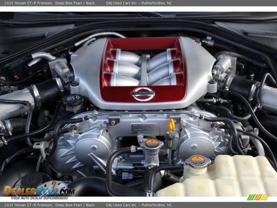 2015 Nissan GT-R Premium 3.8 Liter Twin-Turbocharged DOHC 24-Valve CVTCS V6 Engine Photo #33