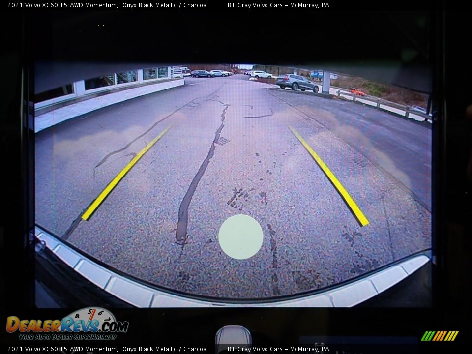 2021 Volvo XC60 T5 AWD Momentum Onyx Black Metallic / Charcoal Photo #14
