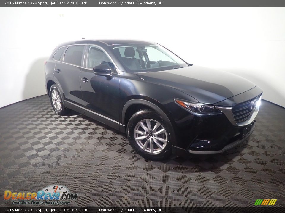 2016 Mazda CX-9 Sport Jet Black Mica / Black Photo #4