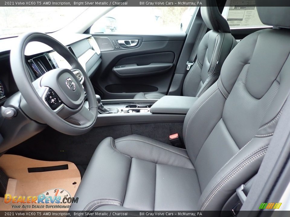 Front Seat of 2021 Volvo XC60 T5 AWD Inscription Photo #7