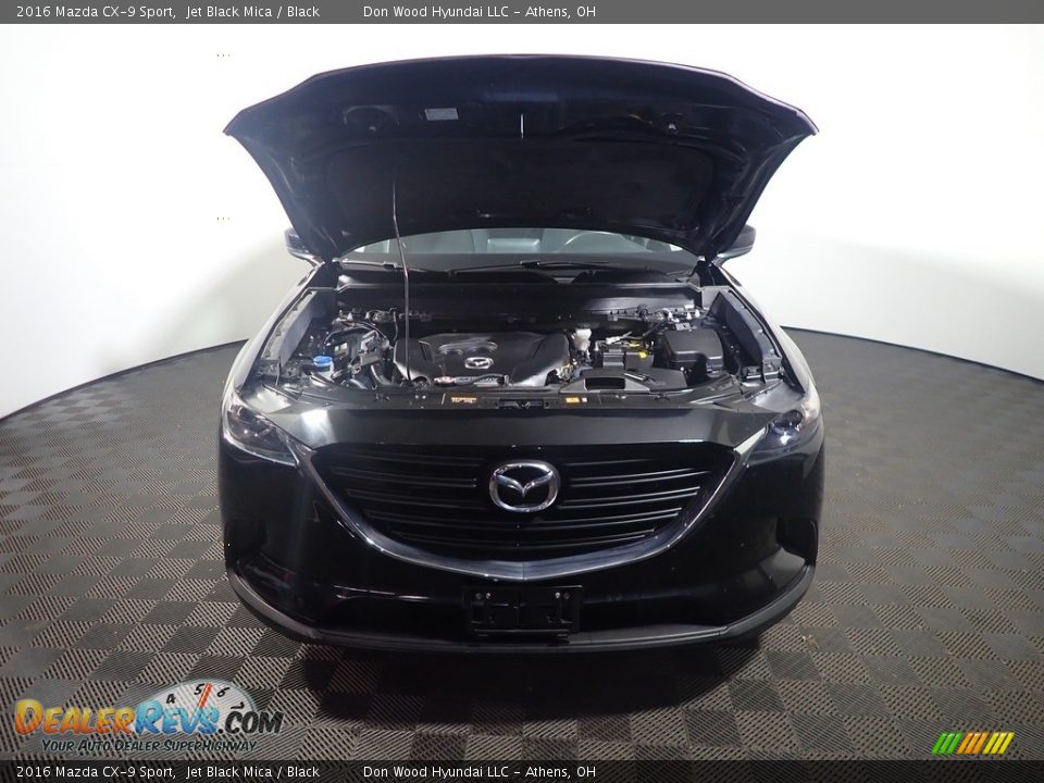 2016 Mazda CX-9 Sport Jet Black Mica / Black Photo #7