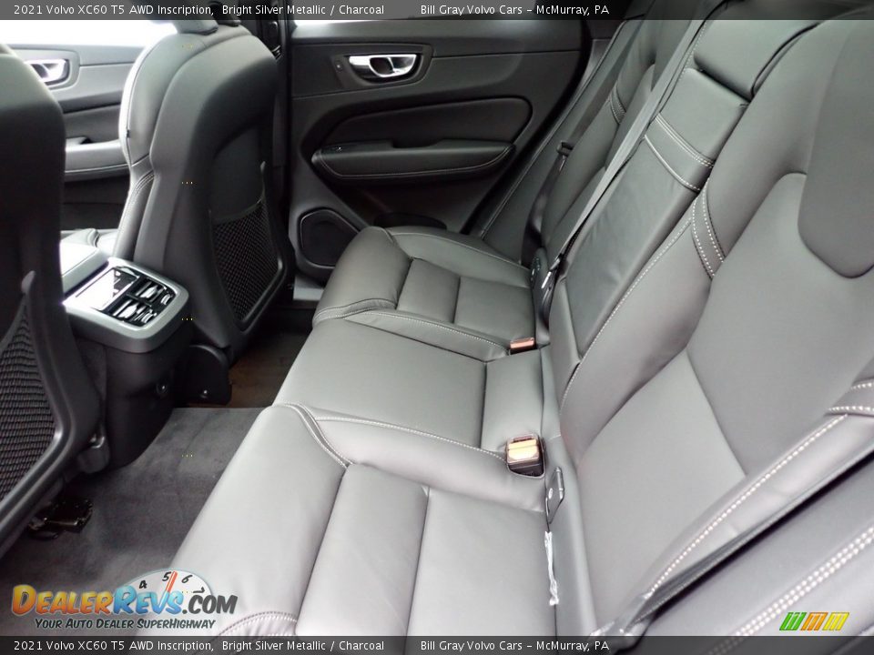 Rear Seat of 2021 Volvo XC60 T5 AWD Inscription Photo #8