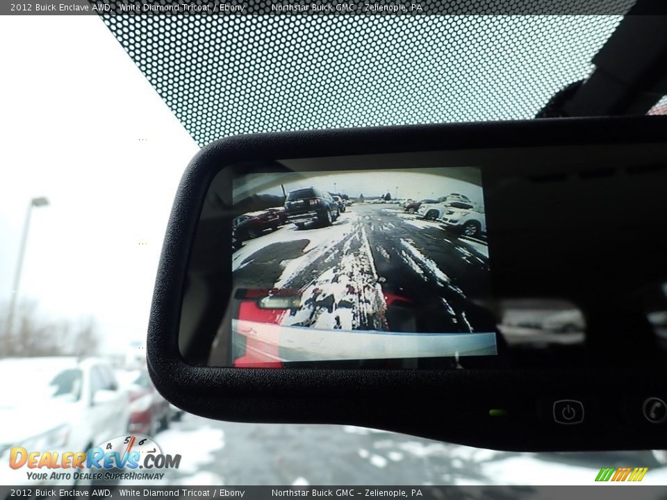 2012 Buick Enclave AWD White Diamond Tricoat / Ebony Photo #24