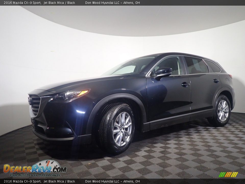 2016 Mazda CX-9 Sport Jet Black Mica / Black Photo #9