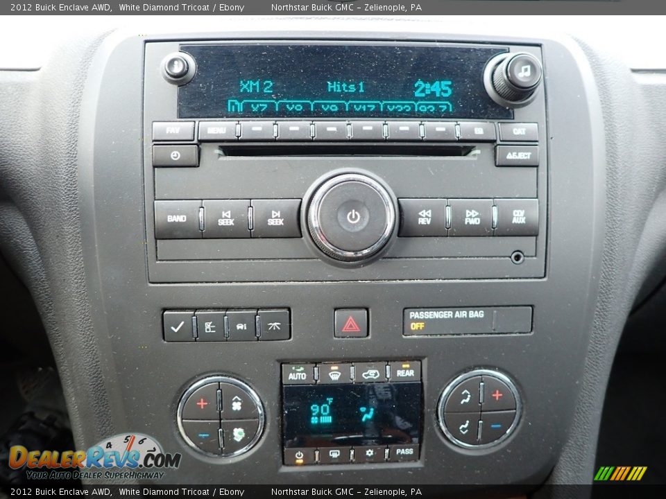 Controls of 2012 Buick Enclave AWD Photo #25