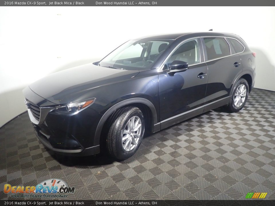 2016 Mazda CX-9 Sport Jet Black Mica / Black Photo #10