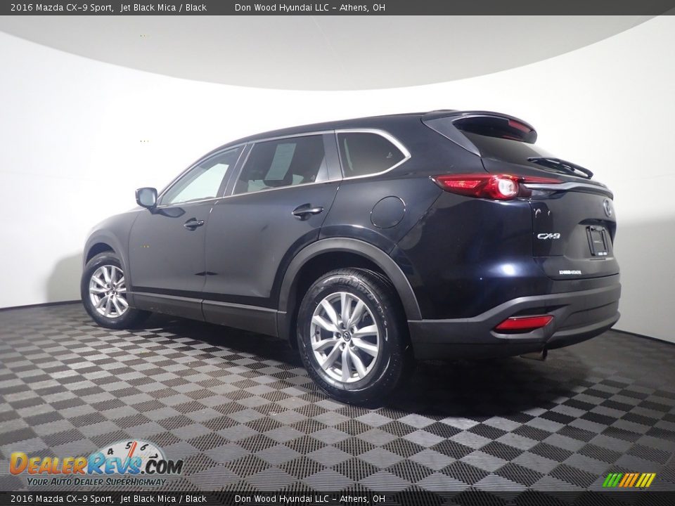 2016 Mazda CX-9 Sport Jet Black Mica / Black Photo #12