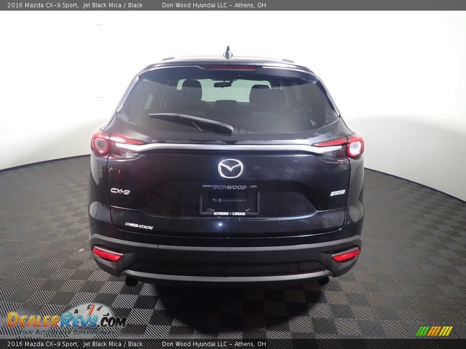 2016 Mazda CX-9 Sport Jet Black Mica / Black Photo #14