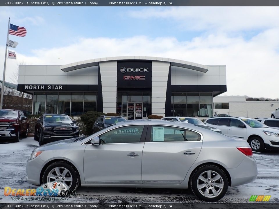 2012 Buick LaCrosse FWD Quicksilver Metallic / Ebony Photo #1