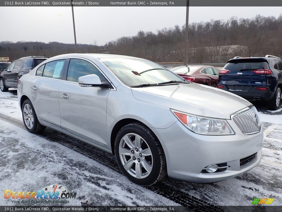 2012 Buick LaCrosse FWD Quicksilver Metallic / Ebony Photo #4