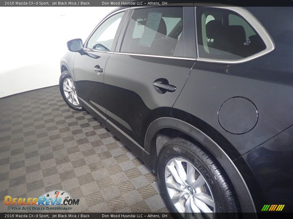 2016 Mazda CX-9 Sport Jet Black Mica / Black Photo #19