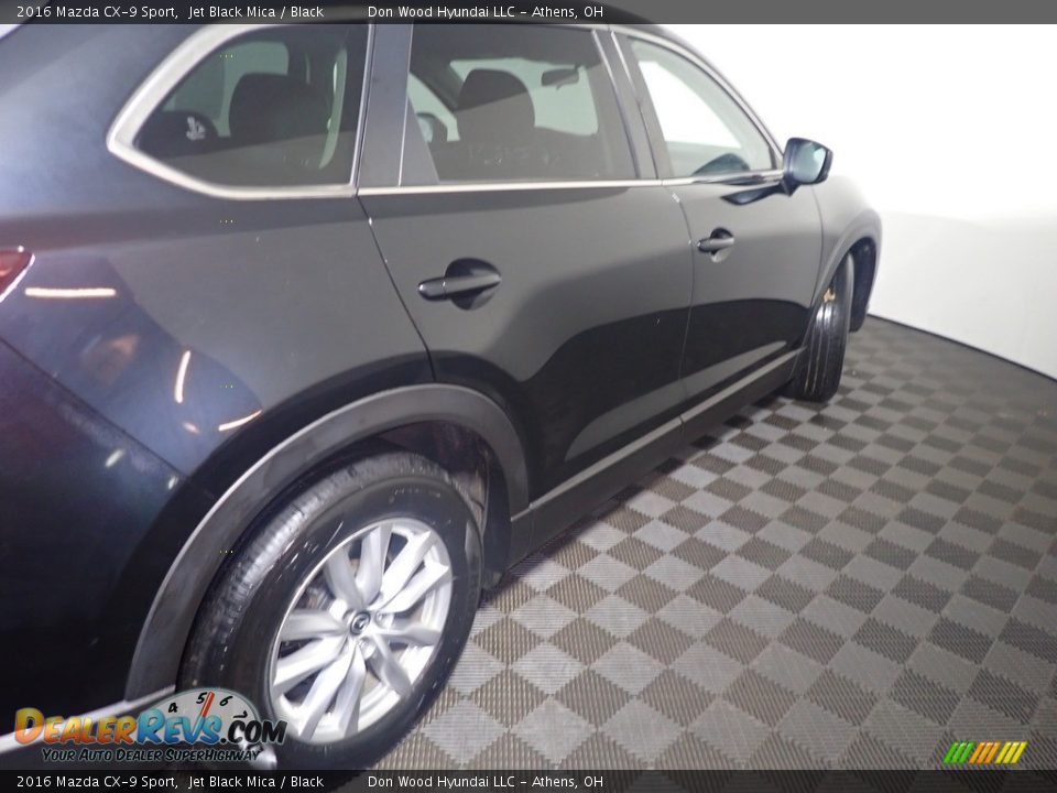 2016 Mazda CX-9 Sport Jet Black Mica / Black Photo #20