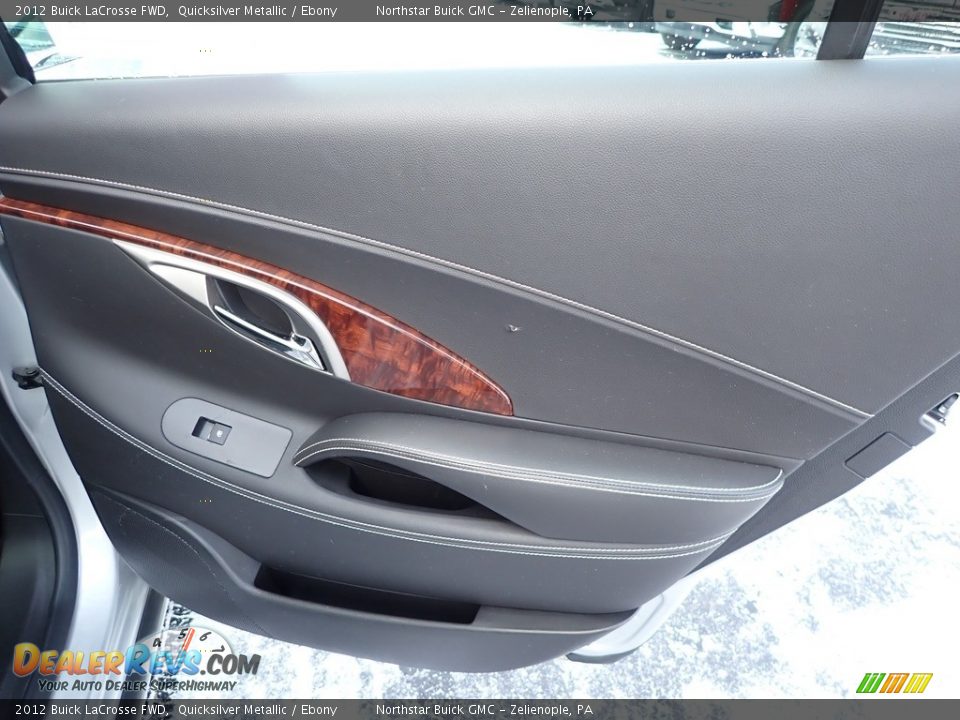 2012 Buick LaCrosse FWD Quicksilver Metallic / Ebony Photo #8