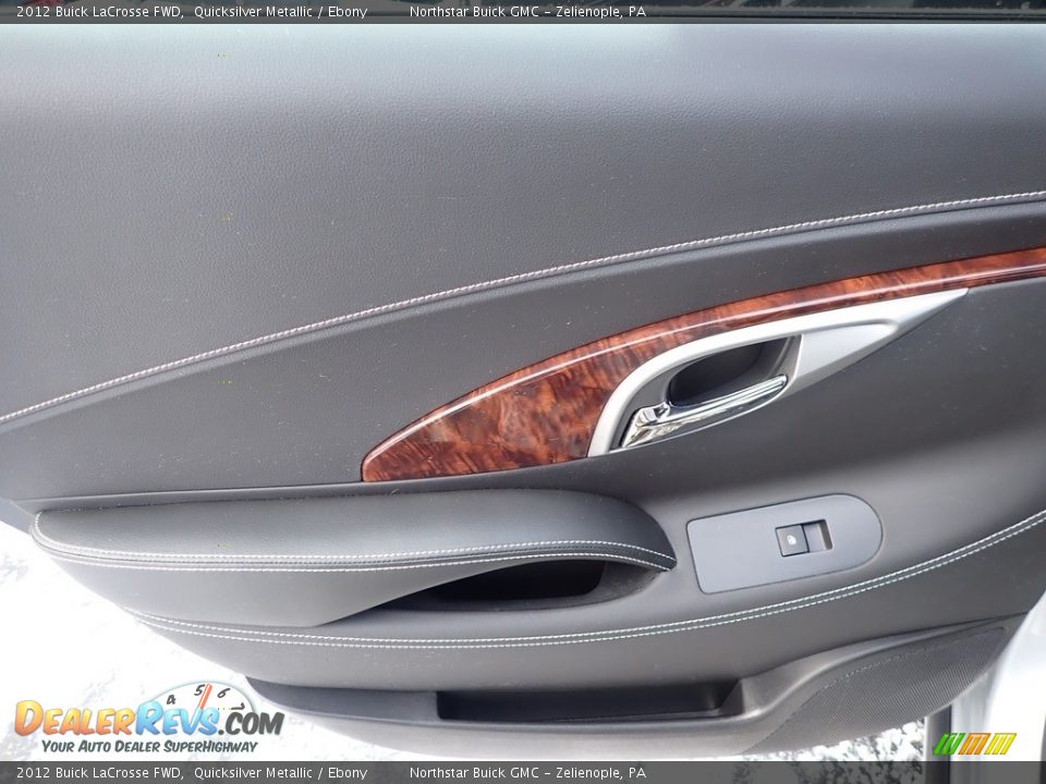 2012 Buick LaCrosse FWD Quicksilver Metallic / Ebony Photo #19