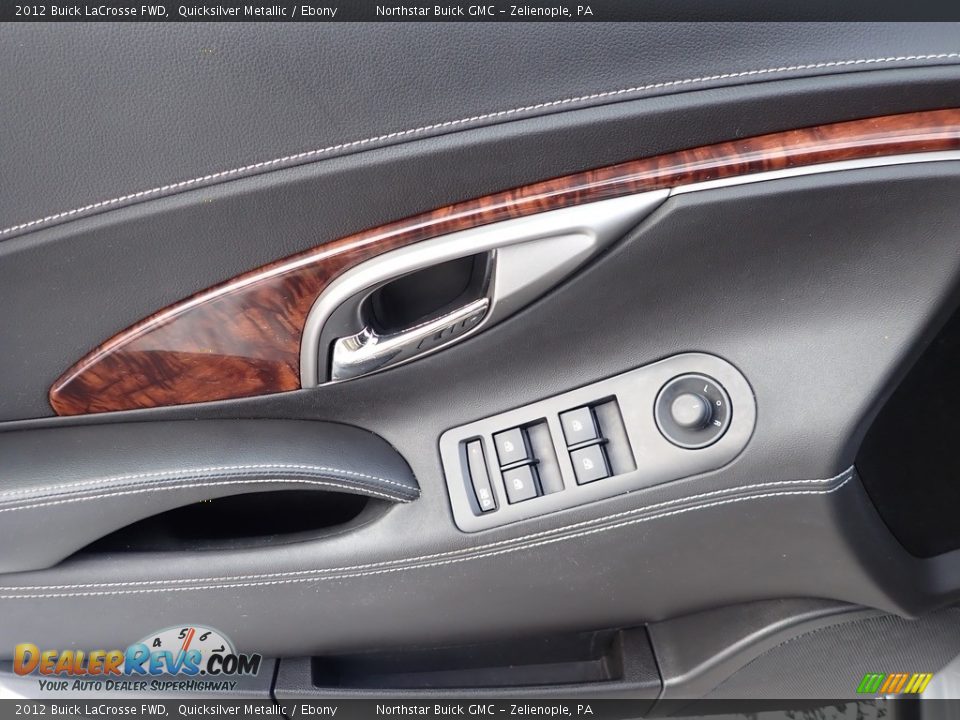 2012 Buick LaCrosse FWD Quicksilver Metallic / Ebony Photo #20