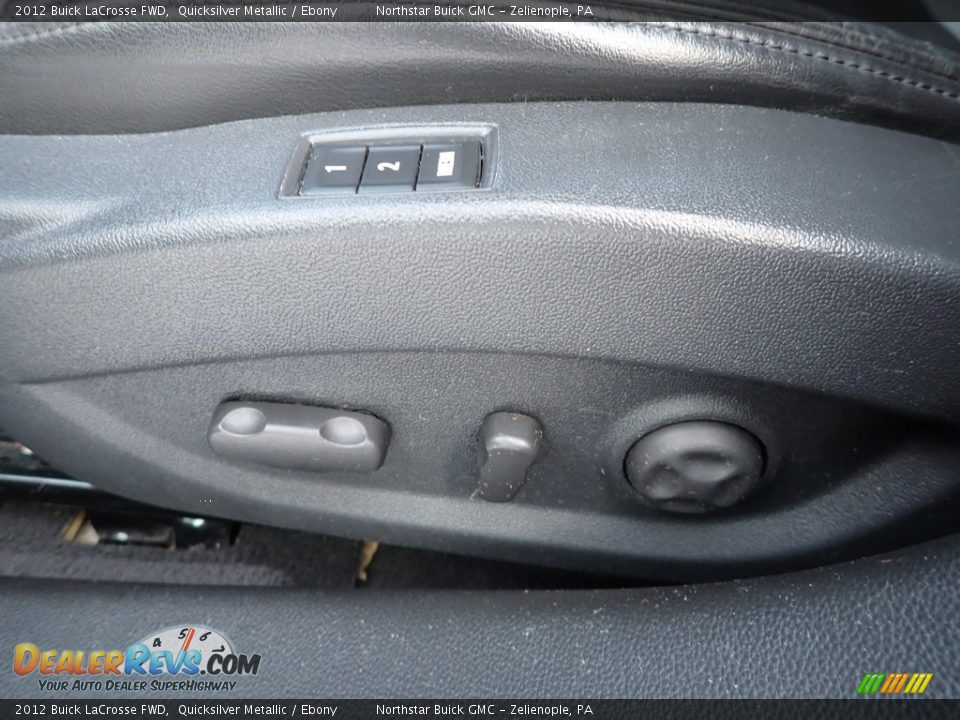 2012 Buick LaCrosse FWD Quicksilver Metallic / Ebony Photo #25