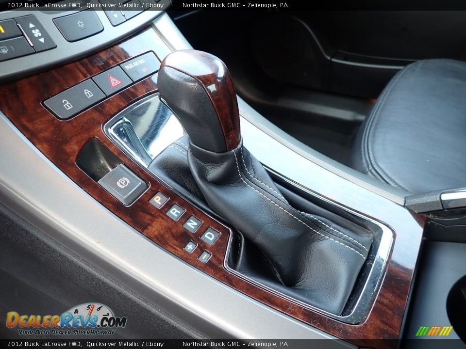 2012 Buick LaCrosse FWD Quicksilver Metallic / Ebony Photo #28