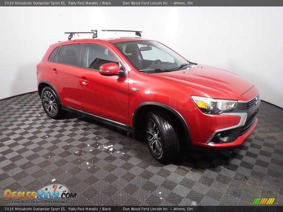 2016 Mitsubishi Outlander Sport ES Rally Red Metallic / Black Photo #2