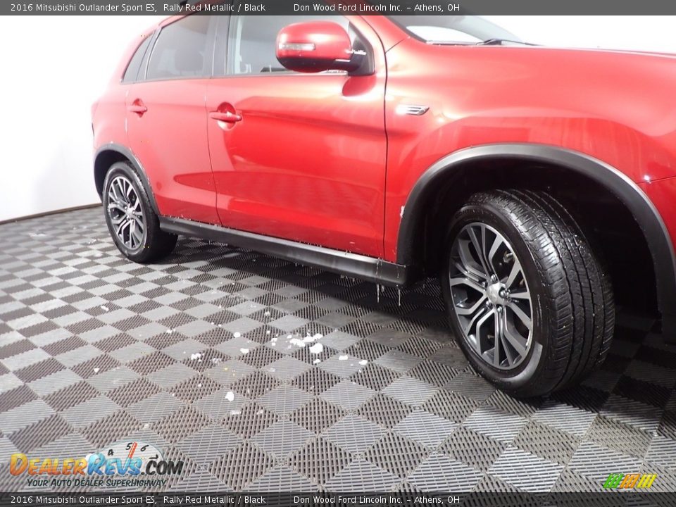 2016 Mitsubishi Outlander Sport ES Rally Red Metallic / Black Photo #3