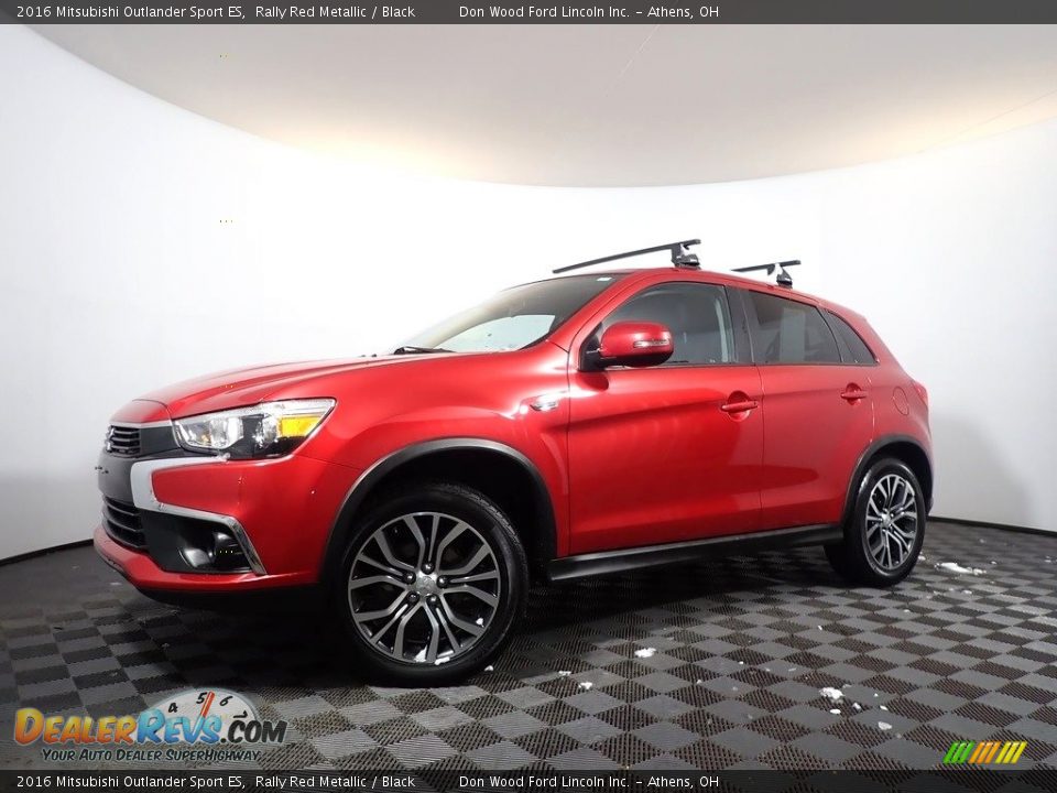 2016 Mitsubishi Outlander Sport ES Rally Red Metallic / Black Photo #7